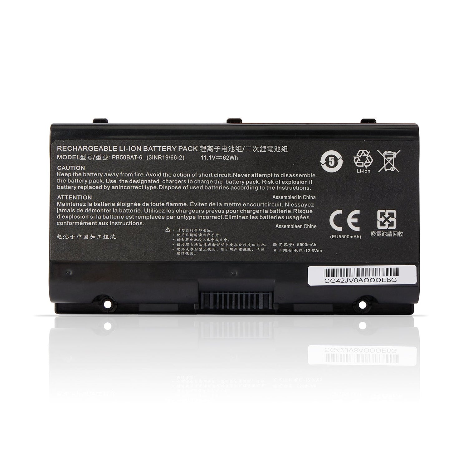 Power Your Clevo Barebone Notebook