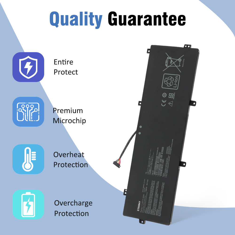 C31N1831 battery entire protect premium microchip overheat and overcharge protection for Asus Pro laptop safety