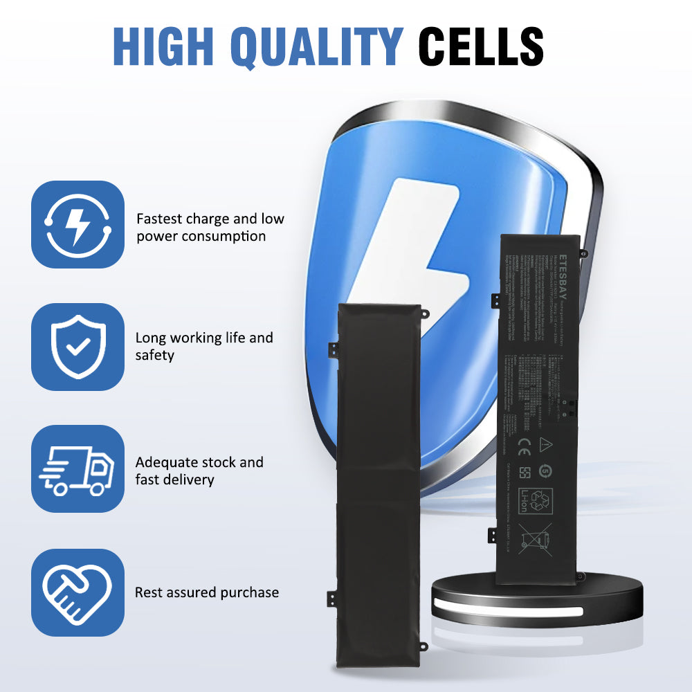 C41N2013 gaming battery dual angle display high quality cells fast charge low power consumption long life safety guaranteed