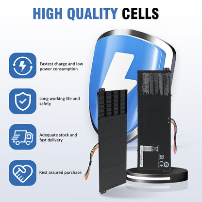 AC14B18J battery dual angle display high quality cells fast charge low power consumption long life safety guaranteed for Acer