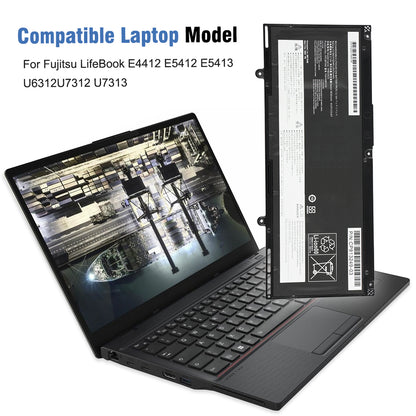 FPCBP594 battery compatible with Fujitsu LifeBook E4412 E5412 E5413 U6312 U7312 U7313 laptop