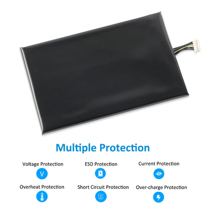 GNG-D20 battery back side with voltage ESD current overheat short circuit over-charge protection