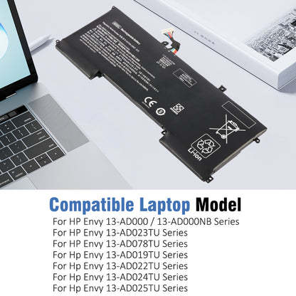 AB06XL battery compatible laptop models HP Envy 13-AD000 AD023TU AD078TU AD019TU series