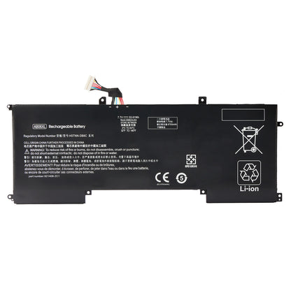 AB06XL laptop battery front view for HP Envy 13-AD series 7.7V 53.61Wh Li polymer replacement