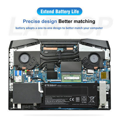 PG03XL battery installed inside HP Pavilion Gaming laptop extend battery life precise design better matching