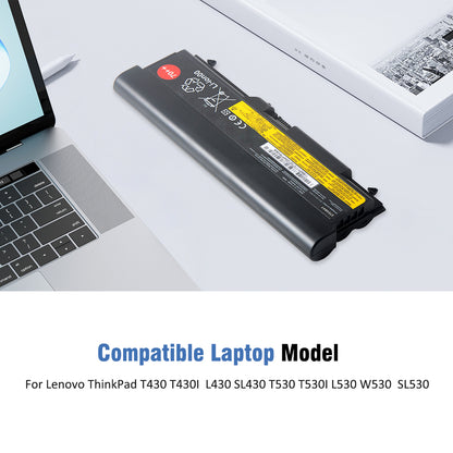 T430 45N1007 replacement battery compatible with Lenovo ThinkPad T430 T530 L430 W530 SL530 Series