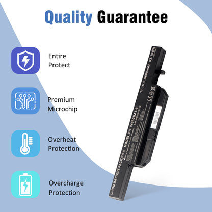 W650BAT-6 replacement battery quality guarantee featuring entire protect, premium microchip, overheat protection and overcharge protection safety features